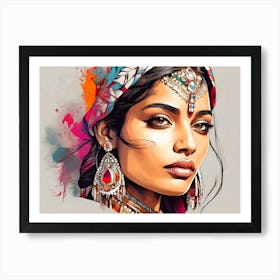 Exotic Beauty Artwork 20 Art Print