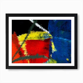 Acrylic Extruded Painting 283 Poster