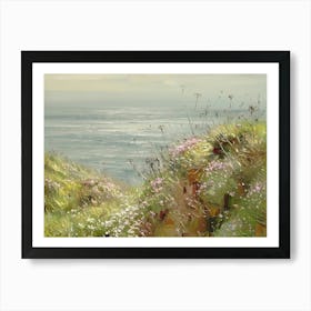 Cliff Edge Art Print