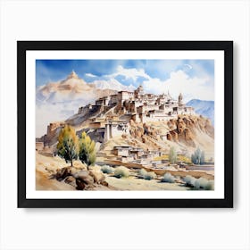 Gompa 4 Art Print