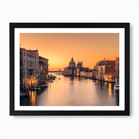 Dawn On Venice Art Print