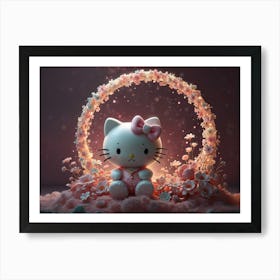 Hello Kitty 21 Art Print