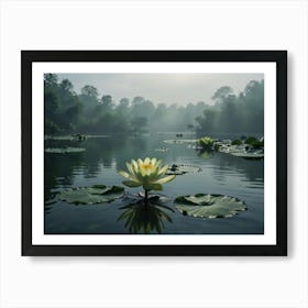 Lotus Flower 9 Art Print