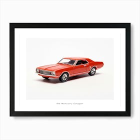 Toy Car 68 Mercury Cougar Red Poster Art Print