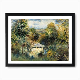 Louveciennes (1872–1873), Pierre Auguste Renoir Art Print