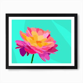 Flower Power - Peony Art Print