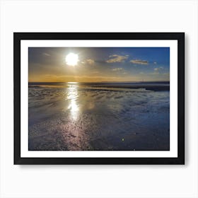 Sunrise At The Beach Art Print