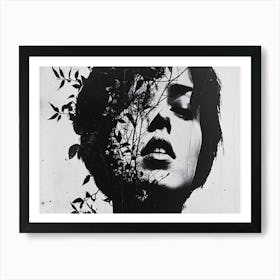 Woman'S Face 32 Art Print