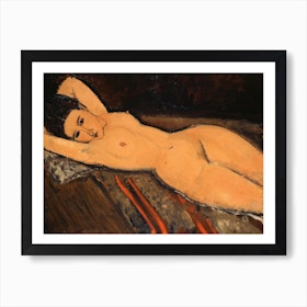 Reclining Nude, Amedeo Modigliani Art Print
