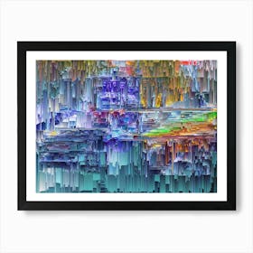 1000003685 Glitch Art Print