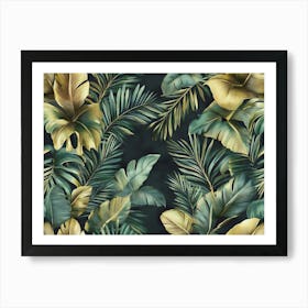 Tropical Leaves 4 Art Print