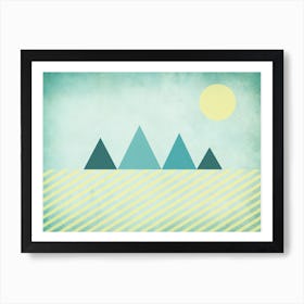 Four Mountains Art Print