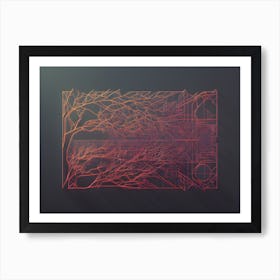 Abstract Tree Art Print