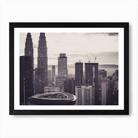 Kuala Lumpur Morning 1 Art Print