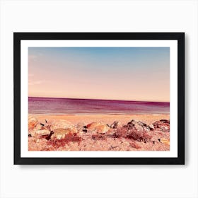 Slapton sands Art Print