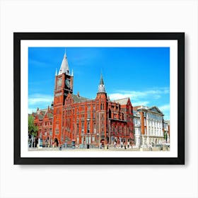 The University Of Liverpool Victoria Building 1 Art Print