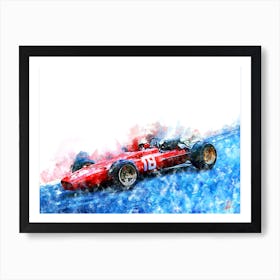 Lorenzo Bandini 1967, Formula 1 Art Print