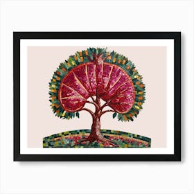 Pomegranate Tree 2 Art Print