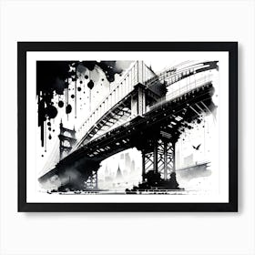 Brooklyn Bridge Art Print