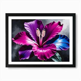 Hibiscus Flower 4 Art Print