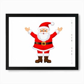 Santa Claus 11 Art Print