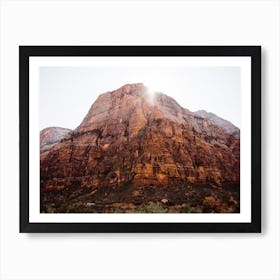 Zion Sunrise Art Print