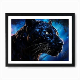 Black Jaguar 1 Art Print