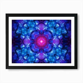 Modern Art Is A Purple Mystery Art Print