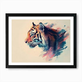 Tiger Painting 1 Art Print