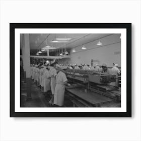 Untitled Photo, Possibly Related To Packing Tuna Into Cans, Columbia River Packing Association, Astoria, Oregon By Art Print