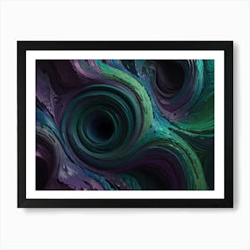 Abstract Swirls 2 Art Print