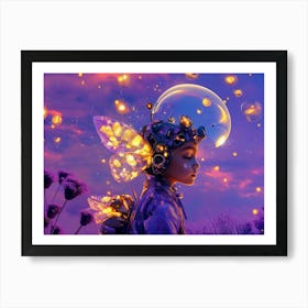 astropunk fairy Art Print