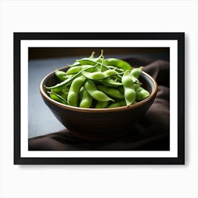 Soy Beans In A Bowl 2 Art Print