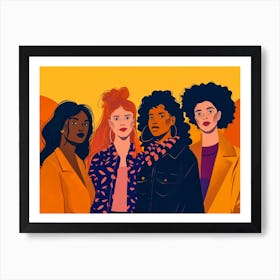 Afro-American Women Art Print