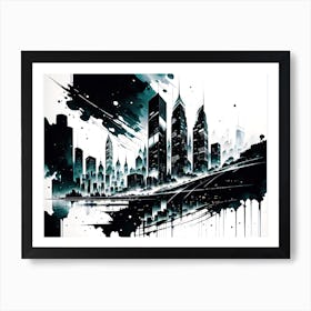 Cityscape 37 Art Print