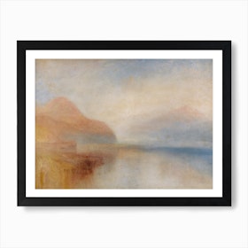 Inverary Pier, Loch Fyne, Jmw Turner Art Print
