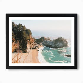 Boho Beach Scenery Art Print