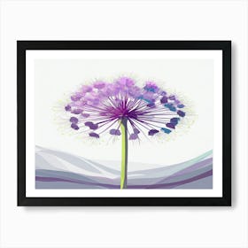 Allium 18 Art Print