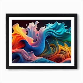 Abstract Painting 20 Art Print