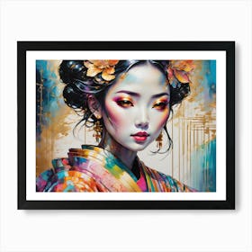 Geisha 2 Art Print