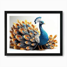 Peacock 27 Art Print