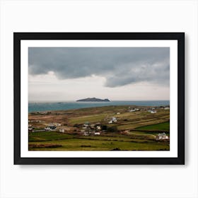 Seaside Village, Ireland Art Print