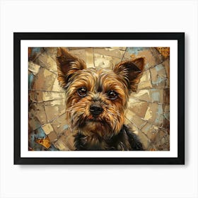 Yorkshire Terrier Fine Art Portrait 2 Art Print