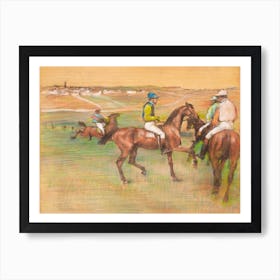 Race Horses, Edgar Degas Art Print