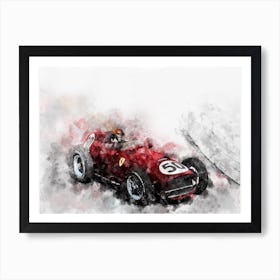 Tony Brooks, Formula 1 Art Print