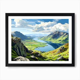 Lake District Art Print