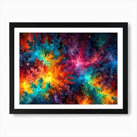 Abstract Abstract Fractal Art Print