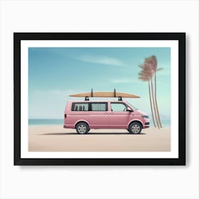 Surfboard Art Print