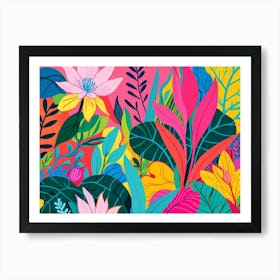 Tropical Jungle Art Print