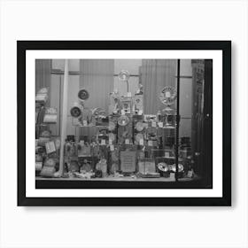 Untitled Photo, Possibly Related To Drugstore Window, Washington, D C By Russell Lee Art Print